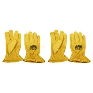 AgBoss 2 Pack Superior Grade Leather Gloves | M | 470195