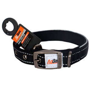 AgBoss 25mm x 50cm (20") Black Dog Collar