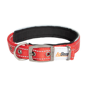 AgBoss Red Dog Collar | 25mm x 50cm (20")