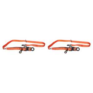 AgBoss 2 Pack 25mm x 120cm Lead | Black & Orange | 500912