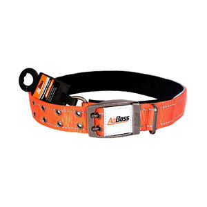 AgBoss 40mm x 75cm (30") Orange Dog Collar