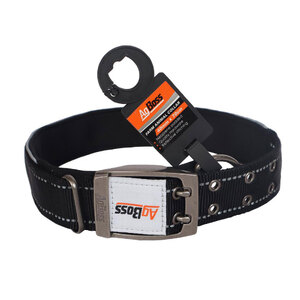 AgBoss 40mm x 70cm (28") Black Dog Collar