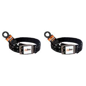 AgBoss 2 Pack 40mm x 75cm Dog Collar | Black | 500934
