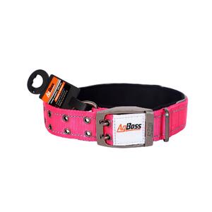 AgBoss 40mm x 60cm (24") Hot Pink Dog Collar