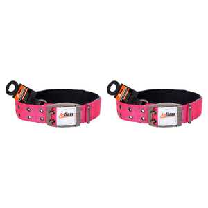 AgBoss 2 Pack 40mm x 60cm Dog Collar | Hot Pink | 500944