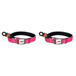 AgBoss 2 Pack 40mm x 75cm Dog Collar | Hot Pink | 500950