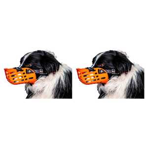 AgBoss 2 Pack Working Dog Muzzle | Plastic | 501165