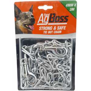 AgBoss 4mm x 3m Tie Out Chain