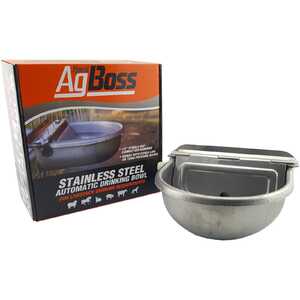 AgBoss 2.5L Stainless Automatic Pet Water Bowl