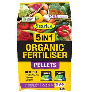 Searles 5kg 5-IN-1 Organic Fertiliser Pellets