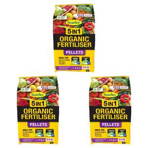 Searles 3 Pack 5kg 5-in-1 Organic Fertiliser Pellets | 5INP5