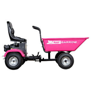 RAT Barrow Ride On Articulated Tipping Wheelbarrow - Pink