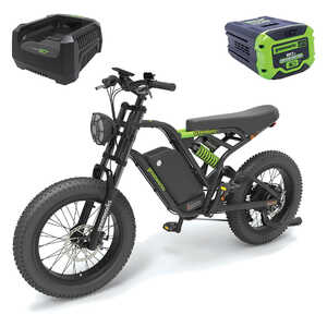 Greenworks 60V Venture 20" Fat Tyre Electric All Terrain Bike 8Ah Kit
