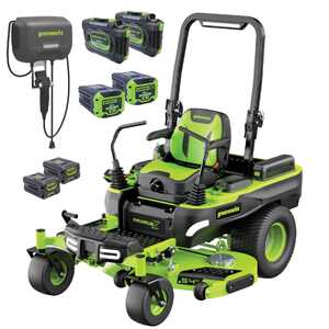 Greenworks 60V Maximus ZTR 54'' Zero Turn Ride-On Lawn Mower Kit | 7405007AU