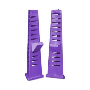 AgBoss Tri-Jump Stands and Cups | Purple