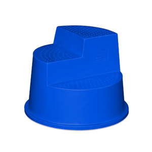 AgBoss Mount Ease Horse Mounting Block Step - Blue