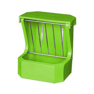 AgBoss Hay Rack Feeder with Lid | Lime