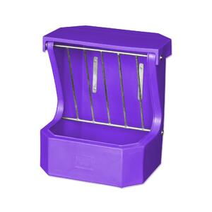 AgBoss Hay Rack Feeder with Lid | Purple | 780198