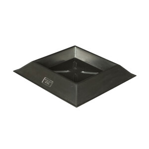 AgBoss 25L Can't Tip Feeder Trough - Black