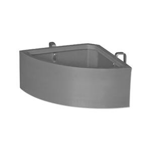 AgBoss 45L Corner Feeder - Grey