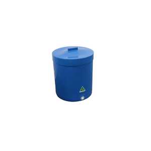 AgBoss Grazer Feed Bin & Lid without Inserts | Blue | 780444