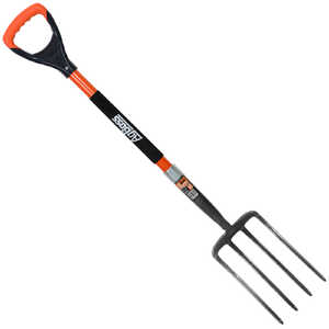 AgBoss Fibreglass D Handle Garden Landscape Fork