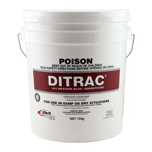 Ditrac 10kg Red Rat & Mice Bait Pellets