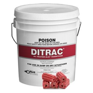 Ditrac 1.8kg Red Blox Rat & Mice Bait