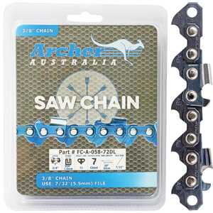 Archer 30m 3/8" .058" Chain Reel | Semi Chisel & Ripping | A-058-100R-RP