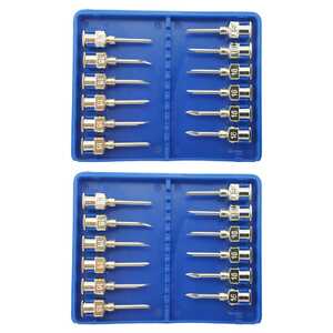 Vet-Tec 24 Pack 16G x 1/2" Luer Lock Veterinary Syringes | A0872