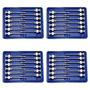 Vet-Tec 48 Pack 16G x 1" Luer Lock Veterinary Syringes | A0896