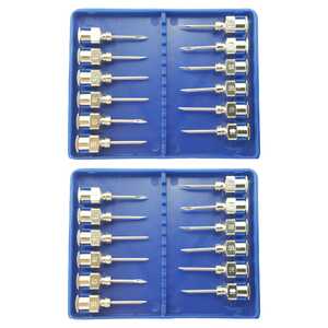 Vet-Tec 24 Pack 18G x 1/2" Luer Lock Needles | A0926