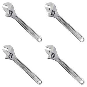AOK 4 Pack by KC Tools 375mm Adjustable Wrench Shifter | A13032