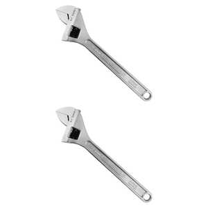 KC Tools 2 Pack 450mm (18") Adjustable Wrench Shifter | A13033