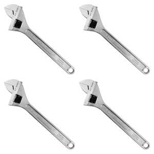 KC Tools 4 Pack 450mm (18") Adjustable Wrench Shifter | A13033