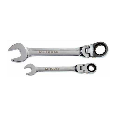 KC Tools 8mm Flex Head 72T One Way Gear Ratchet Wrench Spanner