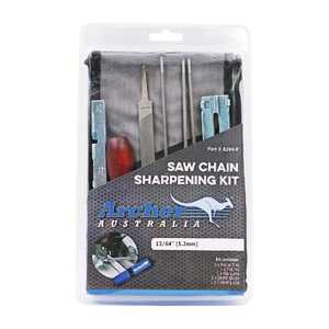 Archer 8 Piece 13/64" Chainsaw Sharpening Kit | Pouch | A294-P