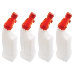 JAK Max 4 Pack 1L 2-Stroke Fuel Mixing Bottle | A956