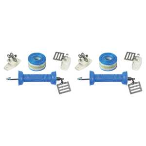 Nemtek 2 Pack 4m Electric Fence Tape Gate Handle Kit | AA-GHT4