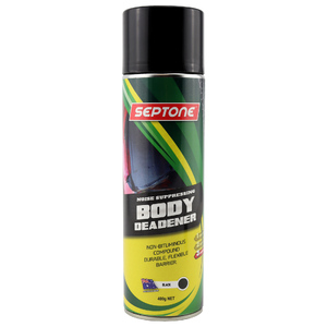 Septone 400g Texturised Black Body Deadener Aerosol