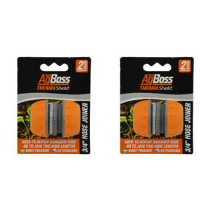 AgBoss 2 Pack ThermaShield 3/4" Hose Joiner Fitting | AB4036