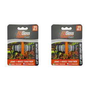 AgBoss 2 Pack ThermaShield 1/2" Hose Coupling Fitting | AB4037