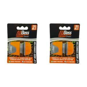 AgBoss 2 Pack ThermaShield 1/2" Hose Connector Fitting | AB4111