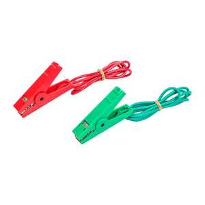 Nemtek Green & Red Fence Leads for Energisers | AEE-CL/GR