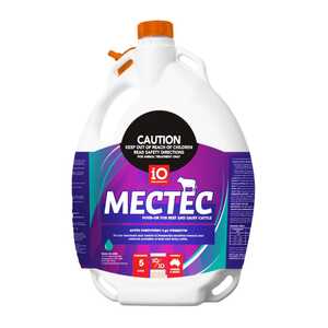 iO 5L Mectec Pour-On for Beef and Dairy Cattle