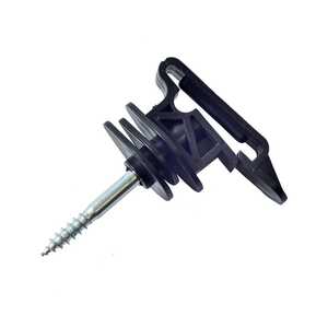 Nemtek 25 Pack 40mm Electric Fence Wooden Post Poly Tape Insulator | AI-TI