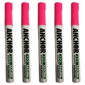 Anchor 5 Pack Mark Paint Marker | Pink | AMP