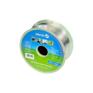 Nemtek 500m 2mm Solid Aluminium Electric Fence Wire | AW-AL20/500