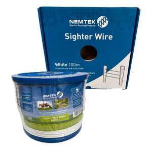 Nemtek 100m Black 4mm Sighter Wire