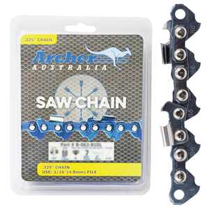 Archer .325" .063" 76DL Semi-Chisel Chainsaw Chain Loop | B-063-76DL